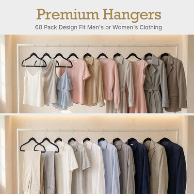 HOUSE DAY hangers supporting jeans on integrated bar