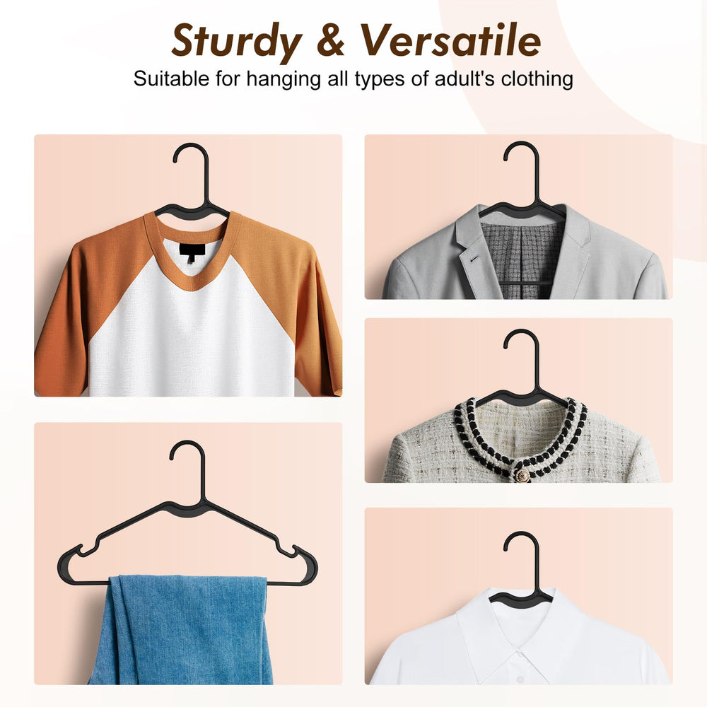 HOUSE DAY perchas sosteniendo camisas sin marcas ni arrugas