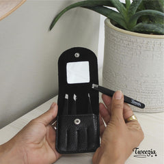 Houseify TWEEZIA primer plano de puntas que resalta precisión y acabado durable