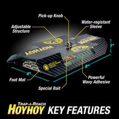HOY HOY glue texture detail showing ultra-sticky surface for reliable capture