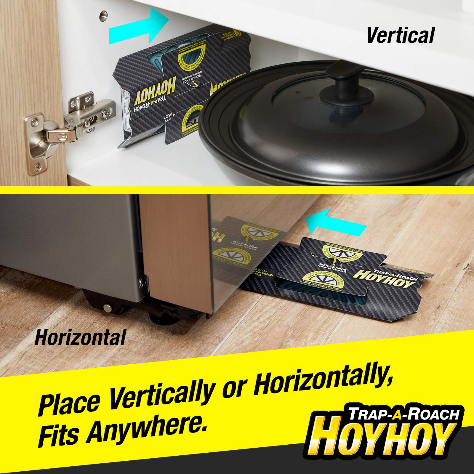 HOY HOY in a kitchen lifestyle scene showing discreet indoor pest control