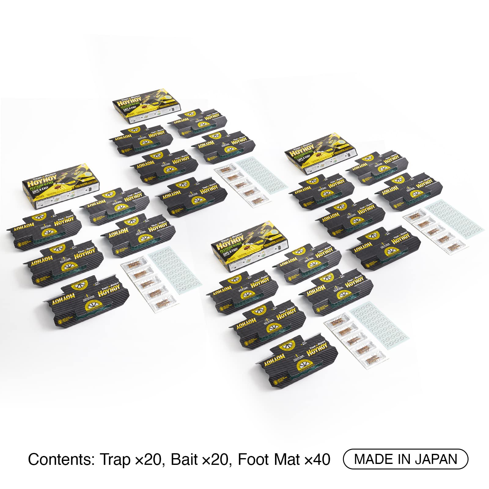 HOY HOY trap close-up highlighting baited surface and quick catch benefit