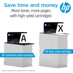 HP textura del tóner negro mostrando granulado y consistencia óptima