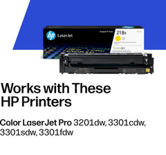 HP 218X detalle del chip de seguridad que protege la impresora
