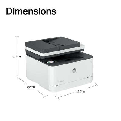 HP LaserJet Pro 3101sdw automatic document feeder showing quick batch scanning