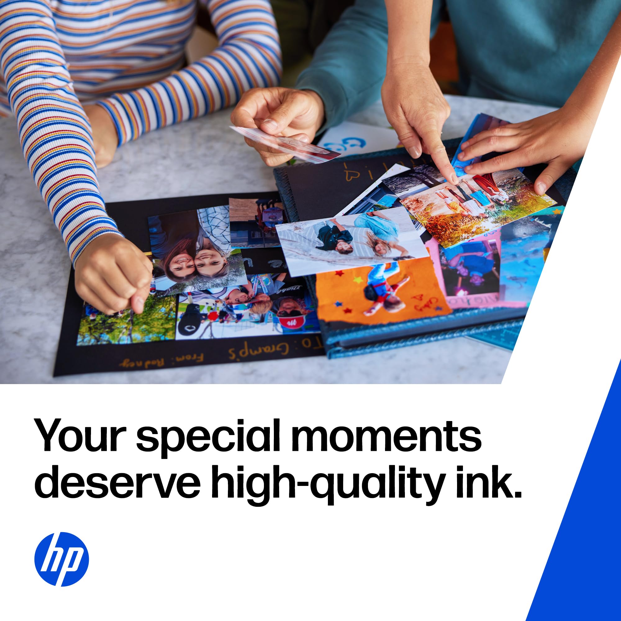 HP cartucho 63/65 en un escritorio de oficina en uso cotidiano