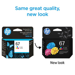 HP cartucho 67 detalle de la boquilla para instalación rápida y sin goteos