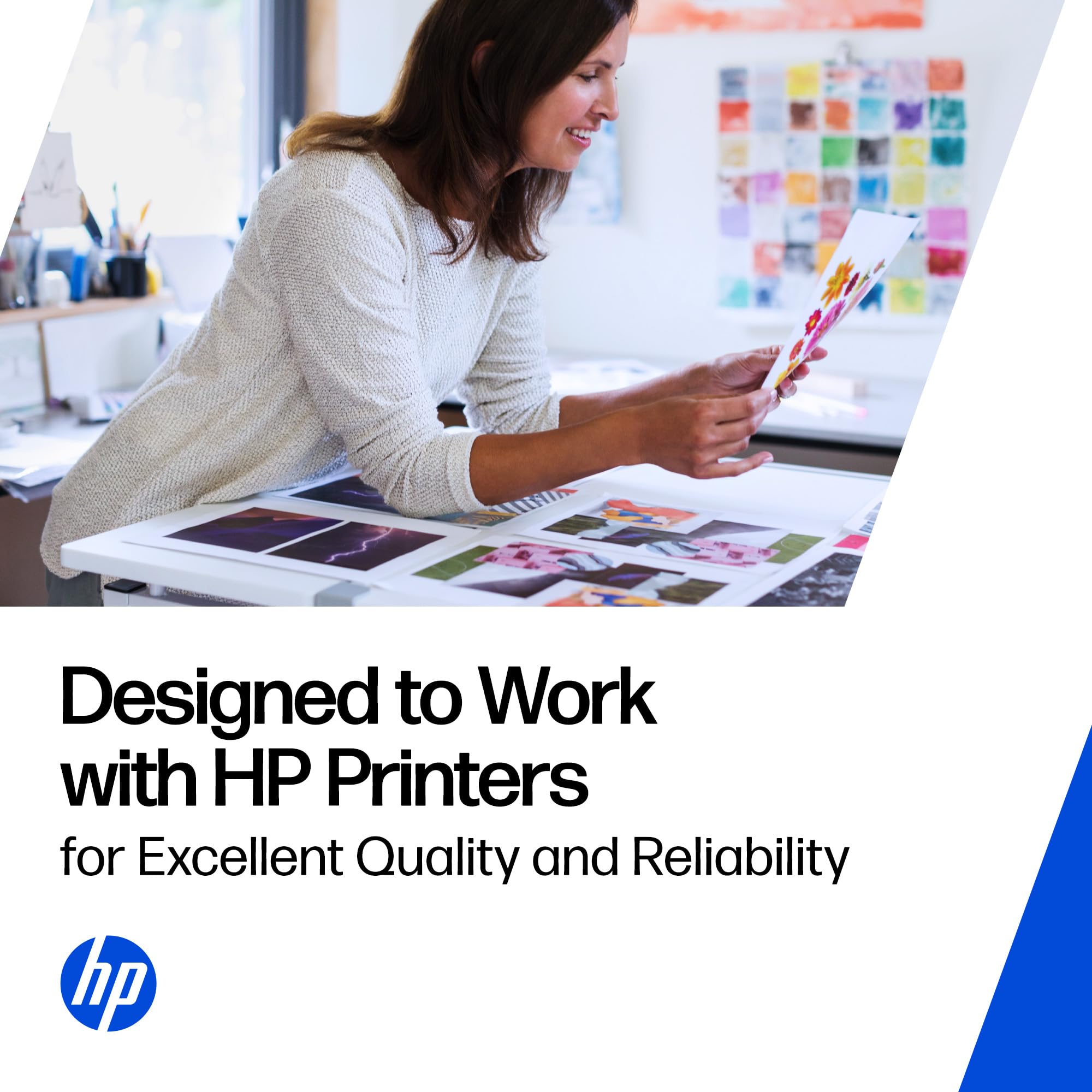 HP impresión en negro producida por 902 mostrando texto claro y nítido