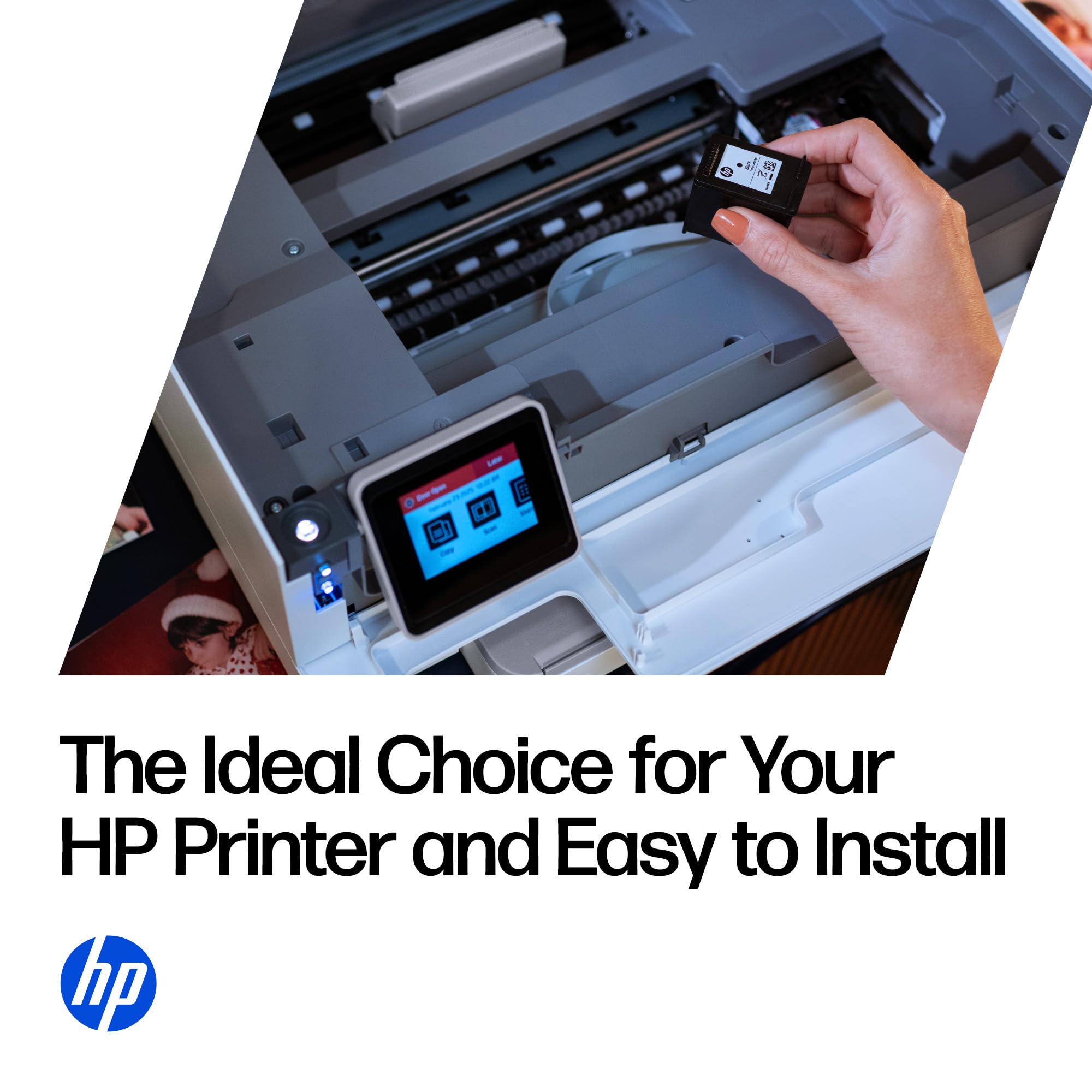 HP 910 on a home office desk showing seamless everyday printing convenience