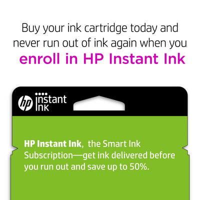 HP 910XL installed in OfficeJet printer demonstrating easy setup