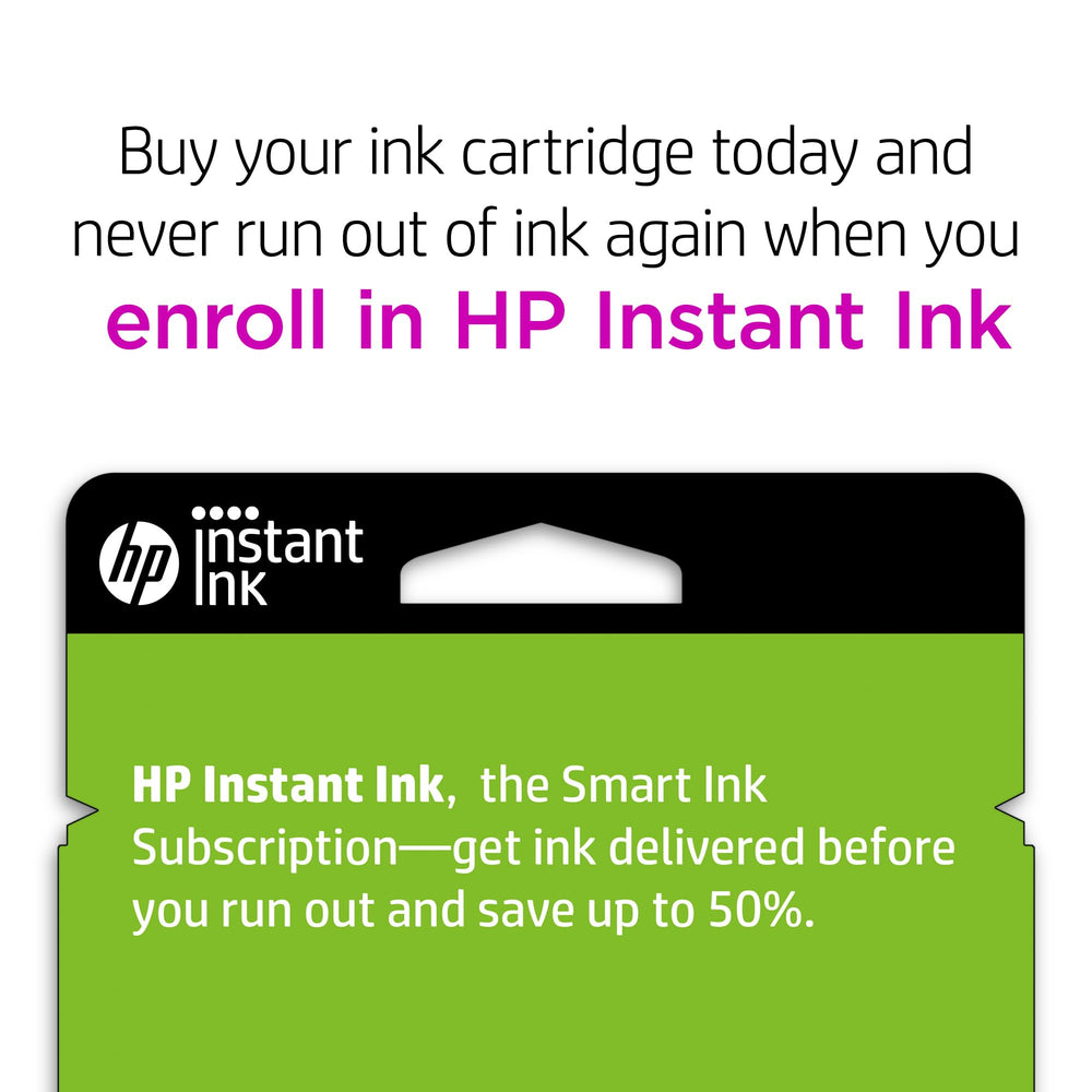 HP 910XL installed in OfficeJet printer demonstrating easy setup