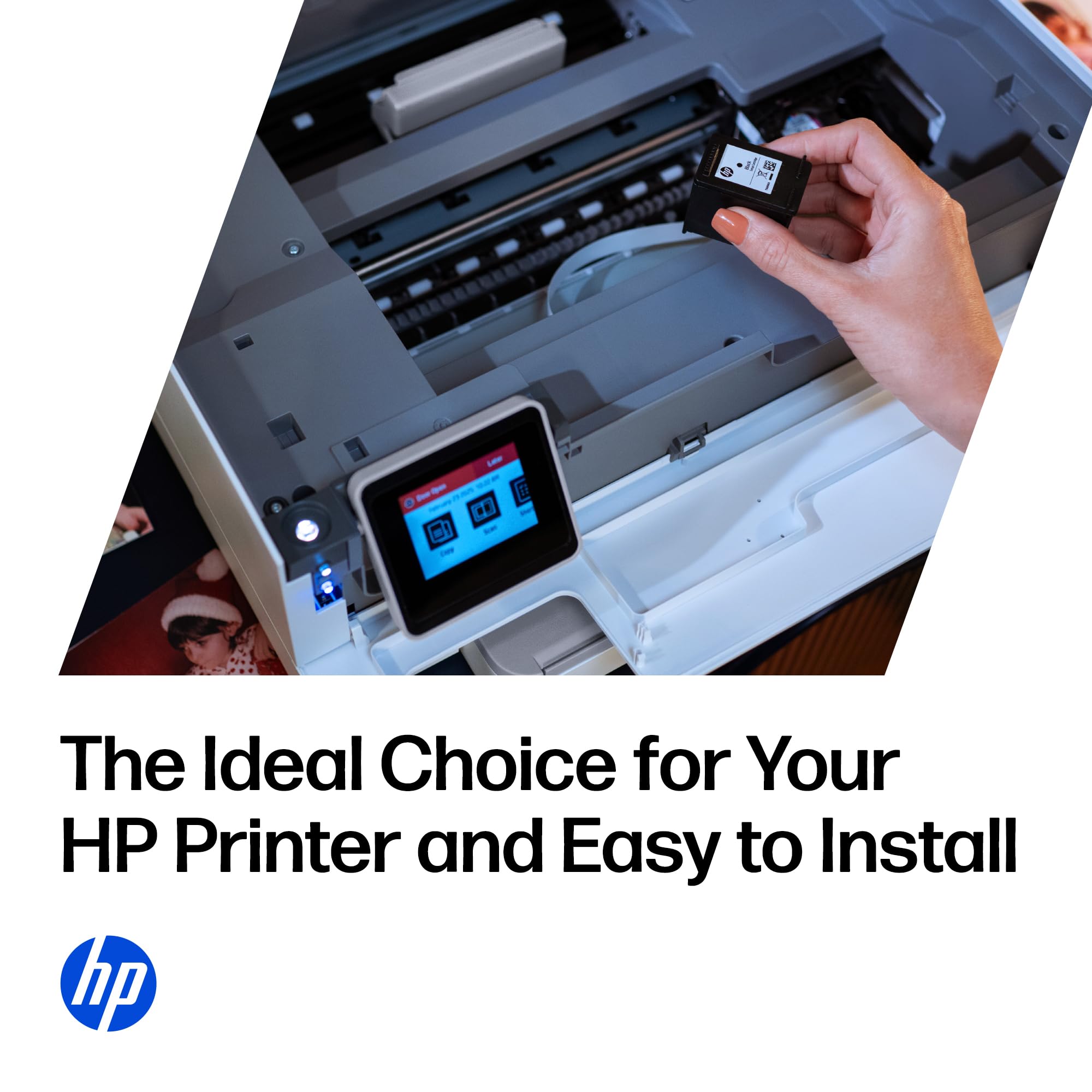 HP 962XL yellow printed photo sample showing vibrant, fade-resistant color