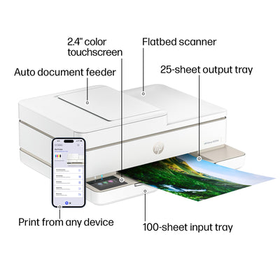 HP Envy 6555e printed photo output showing vibrant true-to-screen color results
