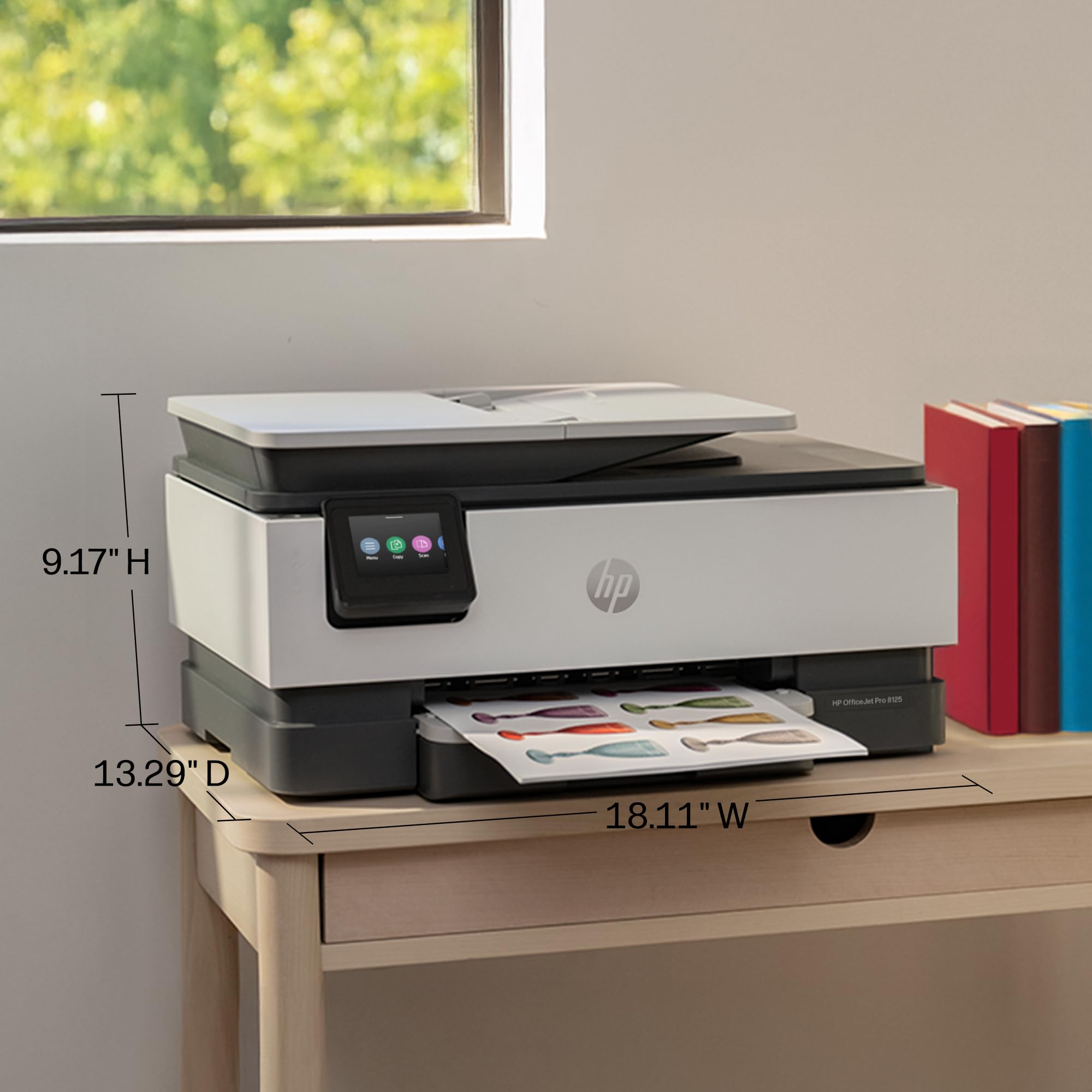 HP OfficeJet Pro 8125 escaneo de documentos con calidad profesional