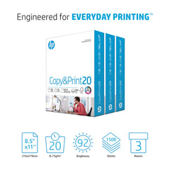 HP Papers ream wrapper detail protecting sheets, preserves paper quality