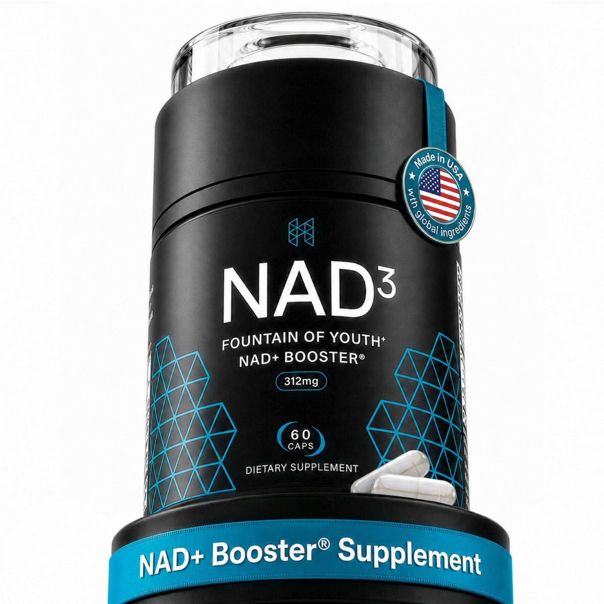 HPN NAD3 envase frontal mostrando etiqueta clara y beneficios