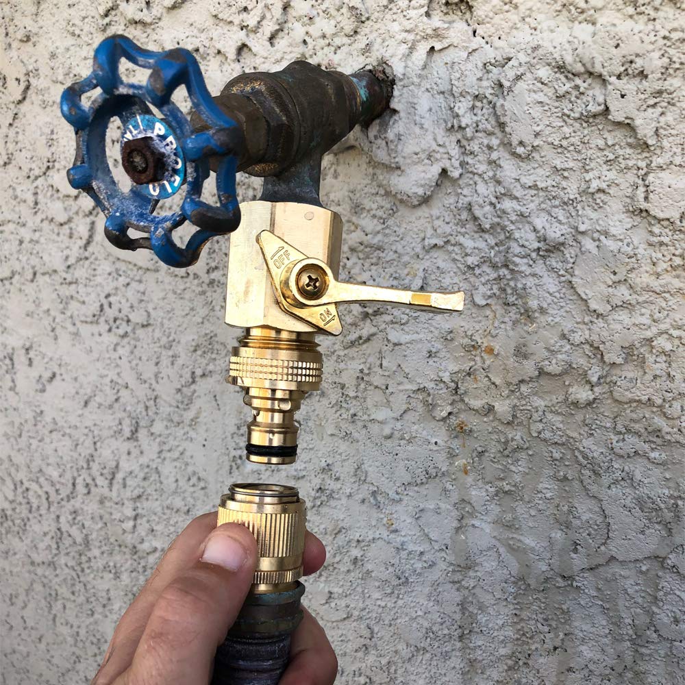 HQMPC connector held in hand showing size and easy handling