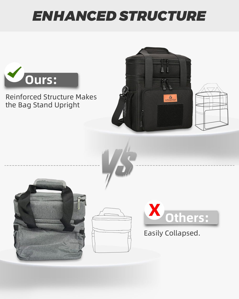 HSHRISH cierre con velcro para parche personalizable y fácil acceso