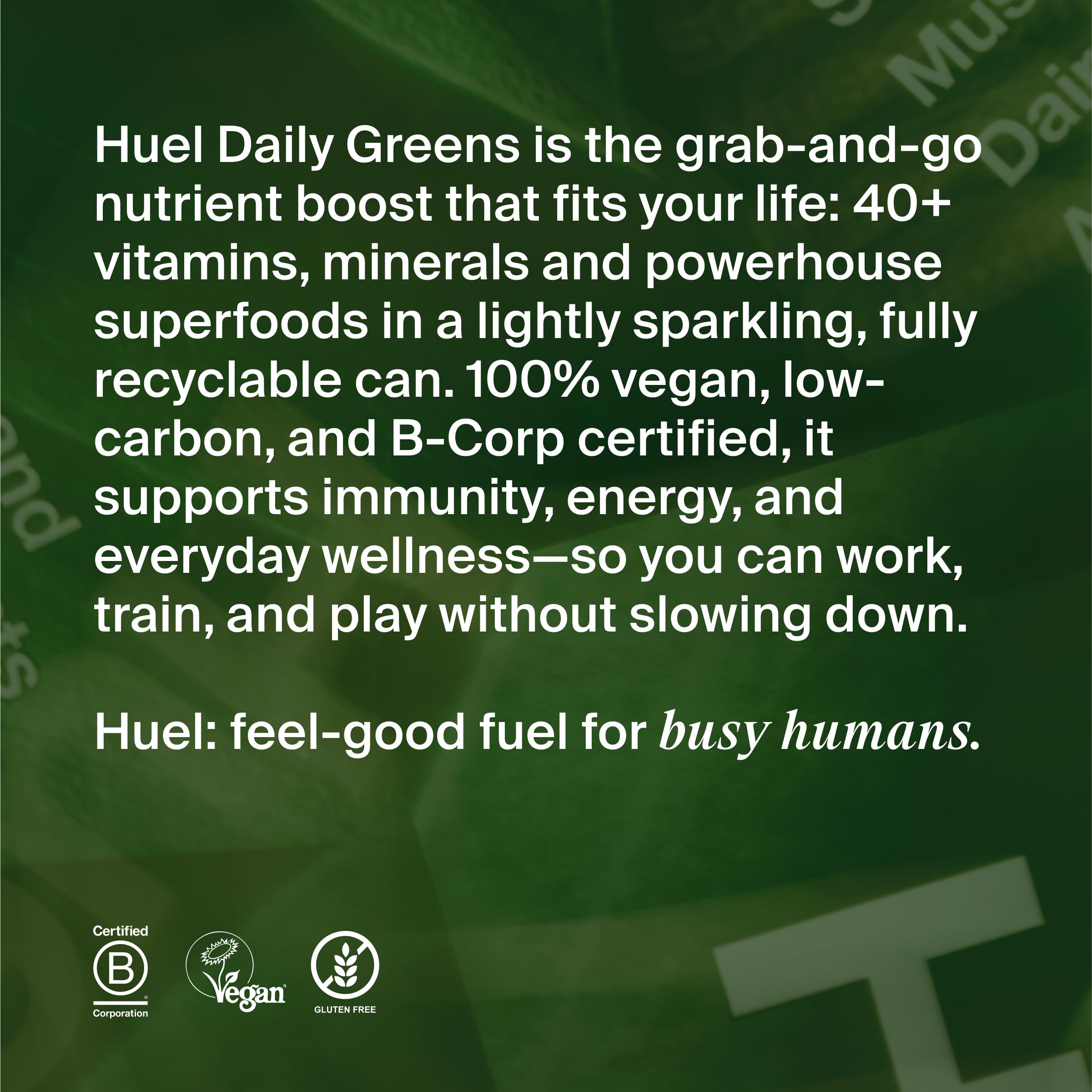 Huel paquete múltiple en display listo para almacenamiento doméstico