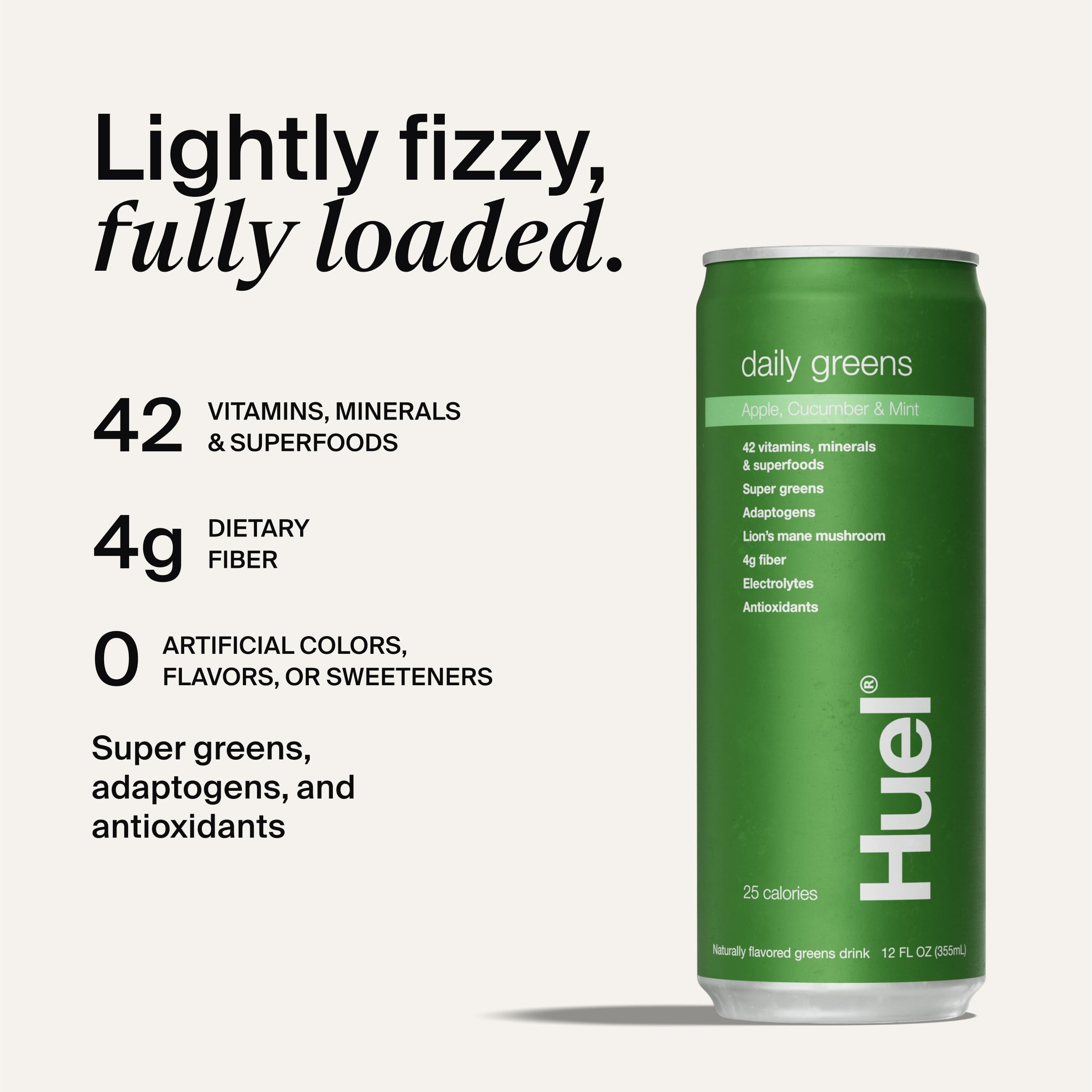Huel primer plano de la etiqueta con información de vitaminas