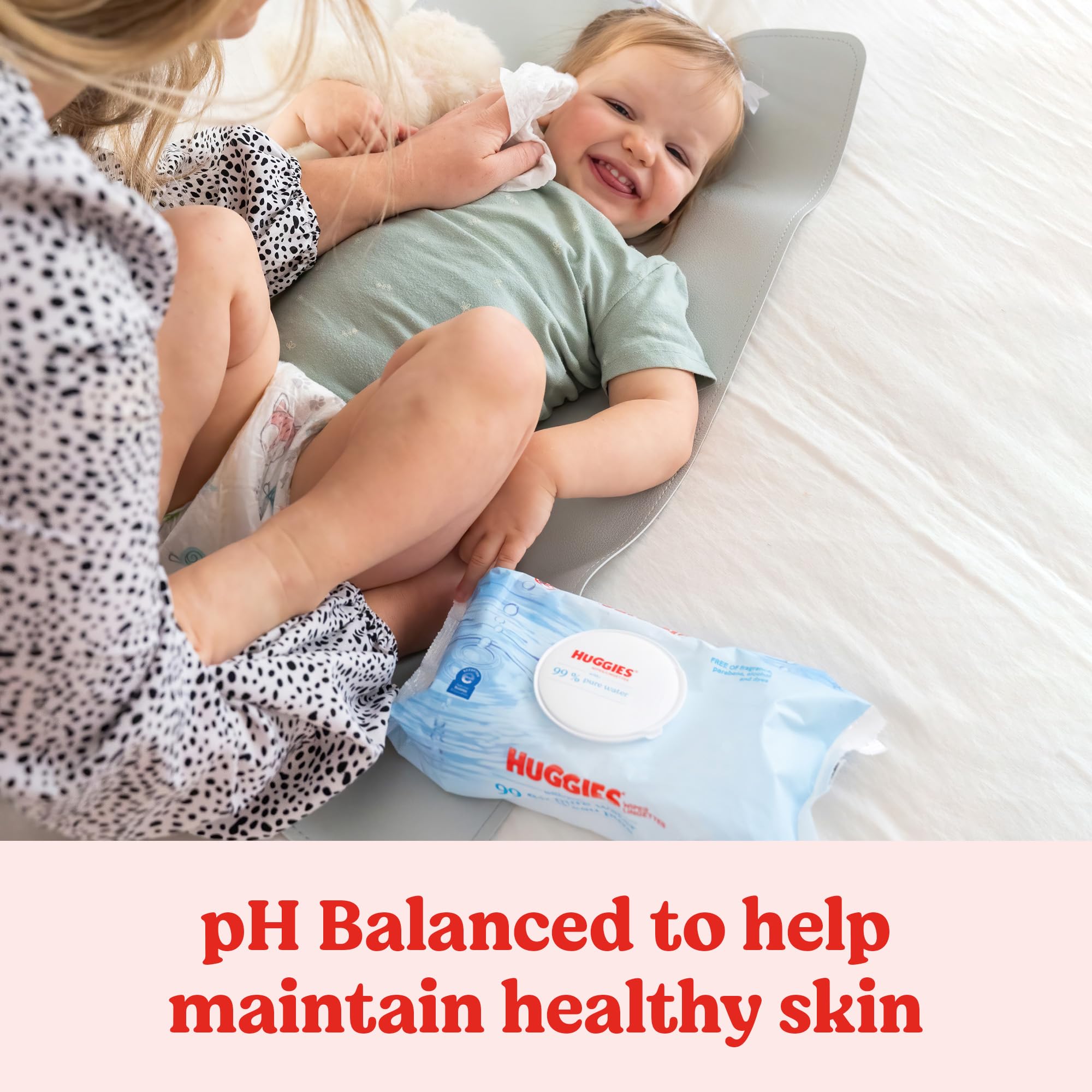 HUGGIES etiqueta con sello National Eczema Association para confianza