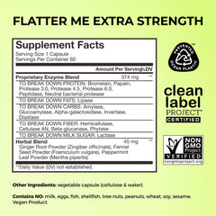 HUM Flatter Me capsule close-up highlighting capsule size and fast-acting design for easier dosing