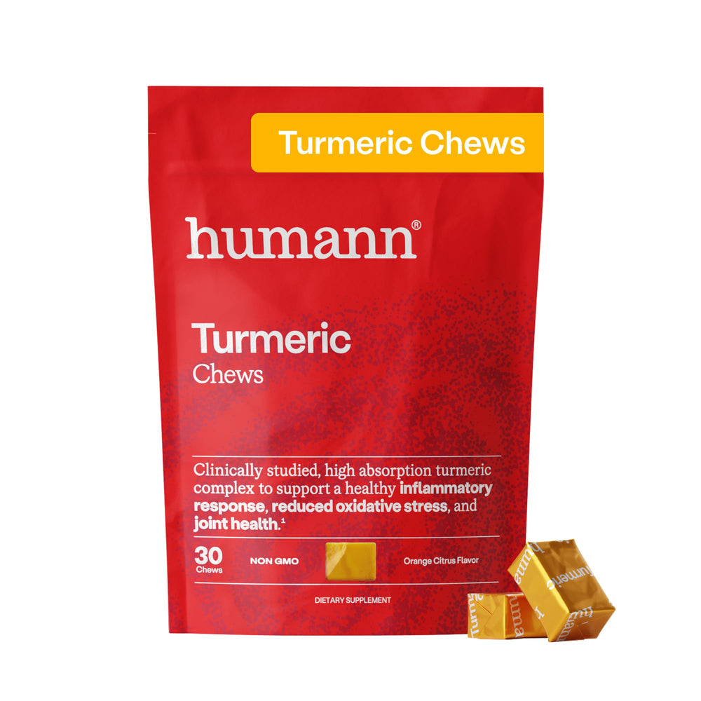 HumanN frasco frontal del producto mostrando el diseño y cantidad