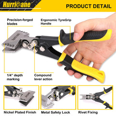 HURRICANE marca de 1/4 pulgada en hoja facilita pliegues consistentes