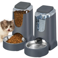 HWONMTE front set view showing both feeder and waterer, clear monitoring benefit