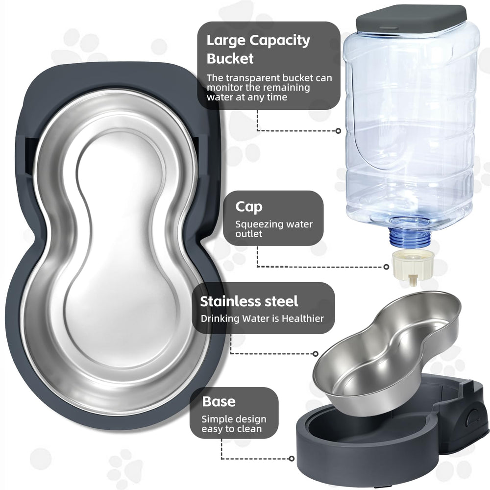 HWONMTE water reservoir valve detail, leak-resistant spiral valve benefit