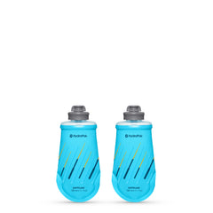 HydraPak SoftFlask pack frontal mostrando color Malibu y formato compacto