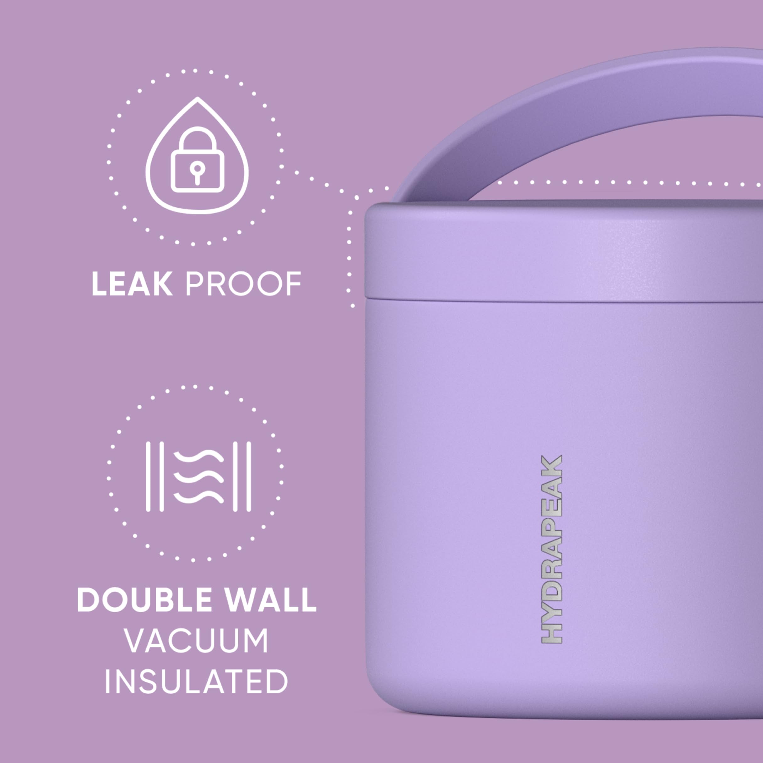 Hydrapeak boca ancha detalle para servir y comer cómodamente