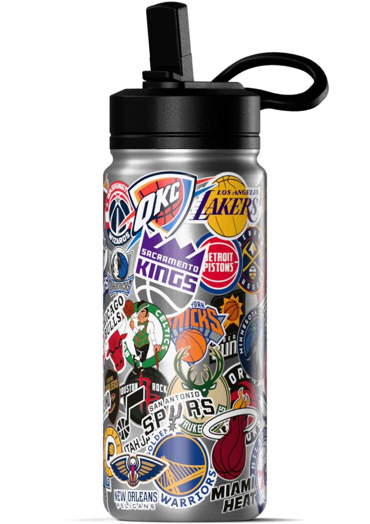 Hydrapeak frente con logo NBA mostrando equipo y diseño oficial