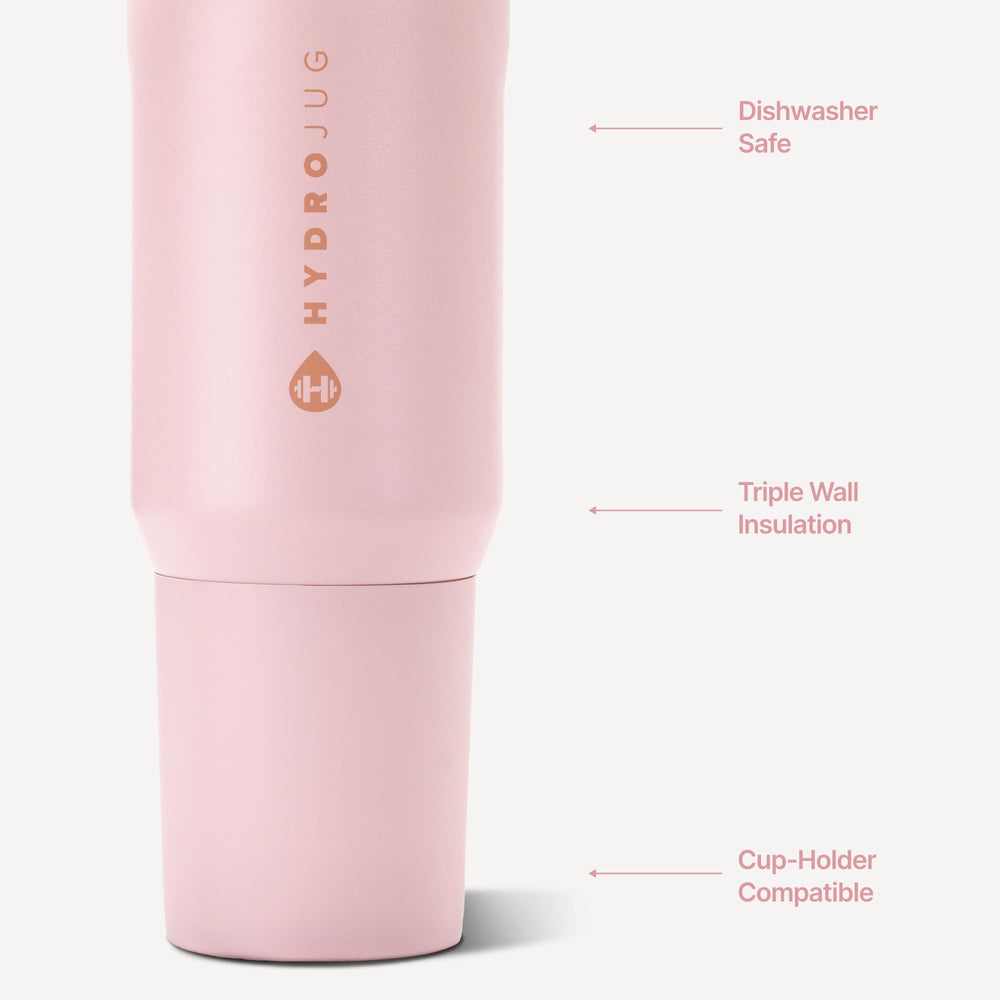 HydroJug Sport detalle del asa ergonómica para transporte con una mano