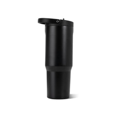 HydroJug vista frontal negro con gran capacidad y agarre cómodo