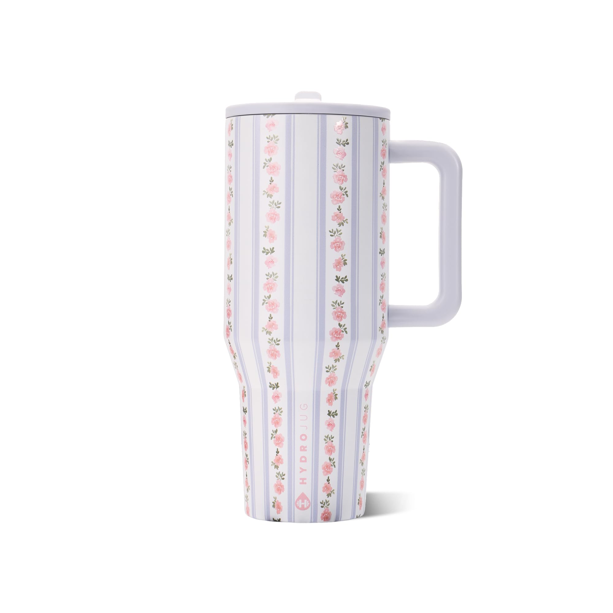 HydroJug Traveler frontal color Primrose mostrando diseño elegante y capacidad