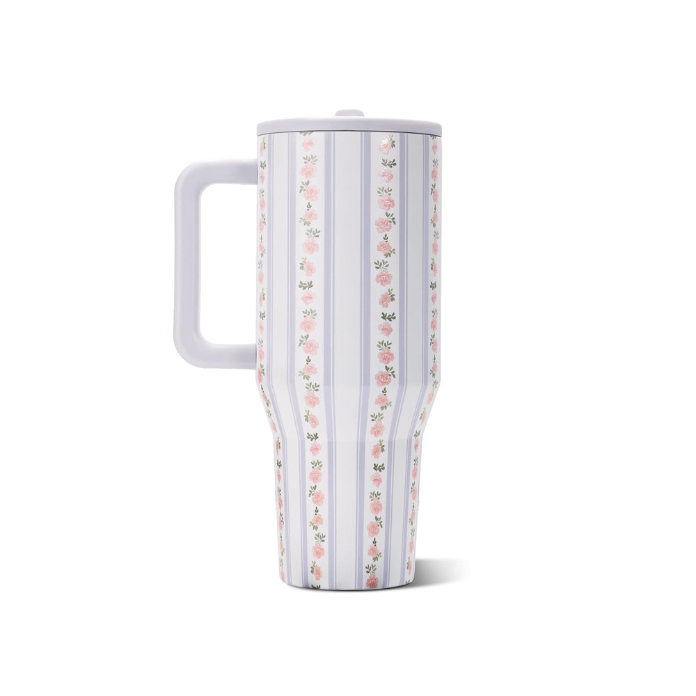 HydroJug Traveler tapa y sorbete plegable Primrose para bebida higiénica segura