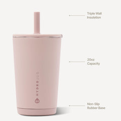 HydroJug en portavasos de coche con base slim y sujeción segura