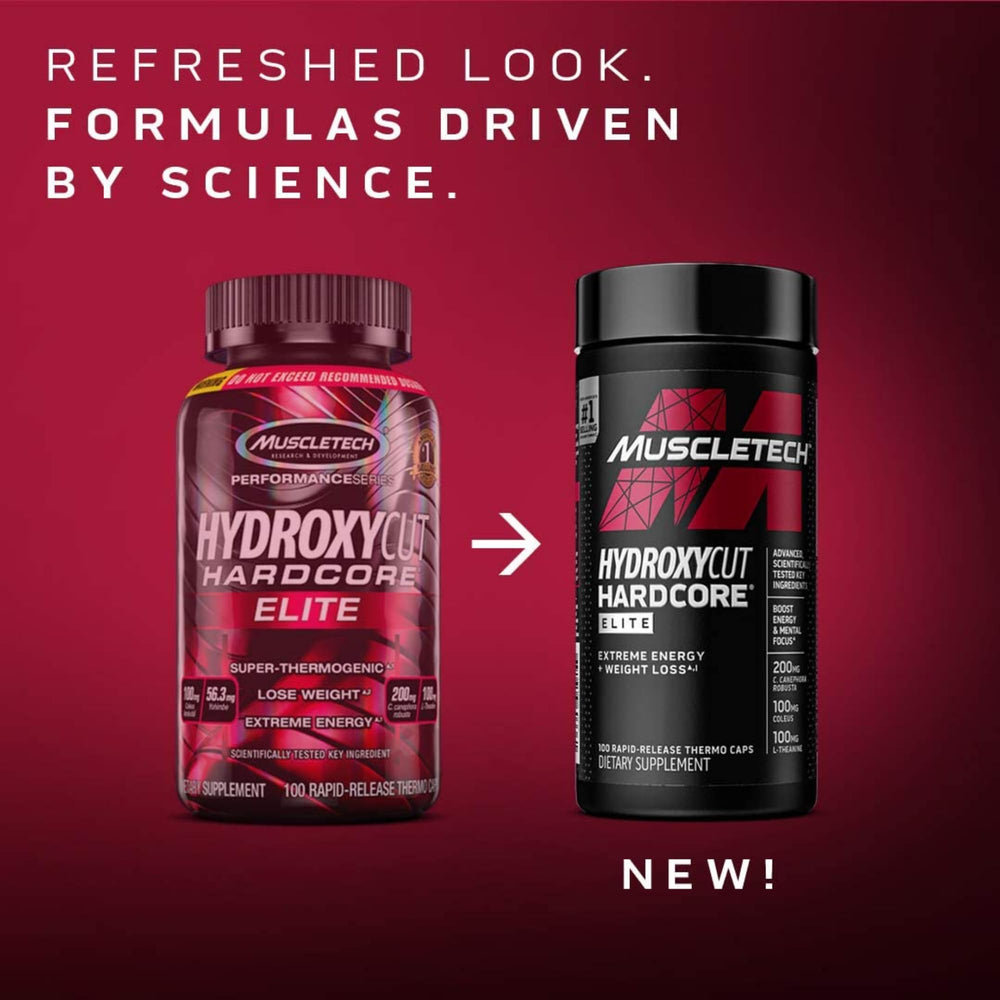 Close-up of Hydroxycut capsule texture highlighting rapid-release design