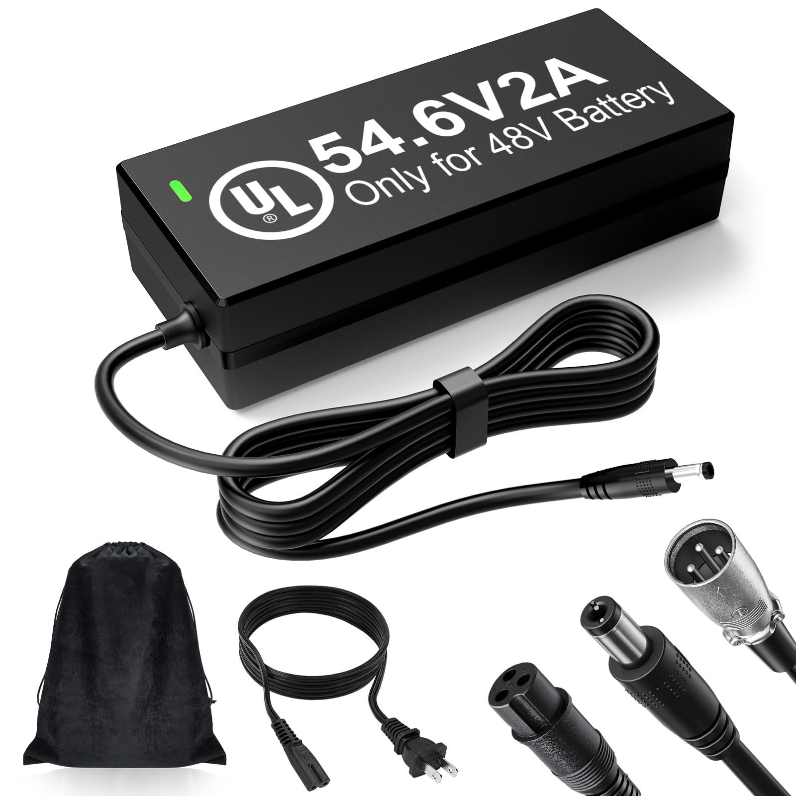 hyleton front view charger showing compact design and fast charging benefit