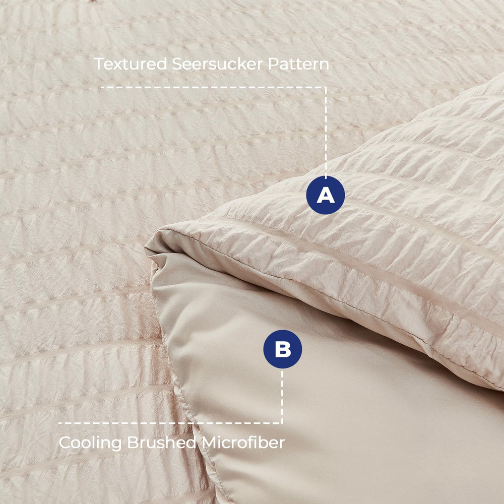 HYMOKEGE fundas y shams colocados para completar la cama cómodamente