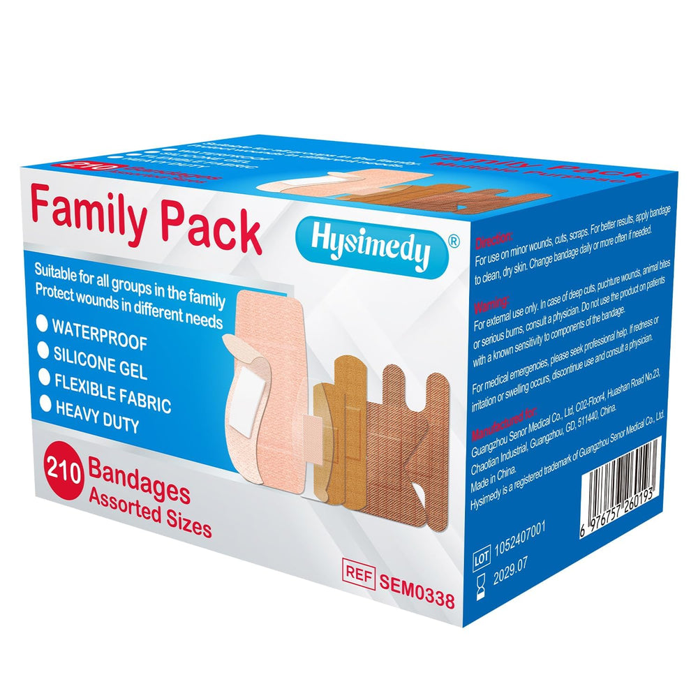 Hysimedy apósitos envueltos individualmente listos para emergencias