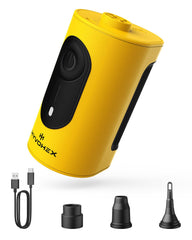 HYVOHEX vista frontal del inflador con diseño compacto y manejo fácil