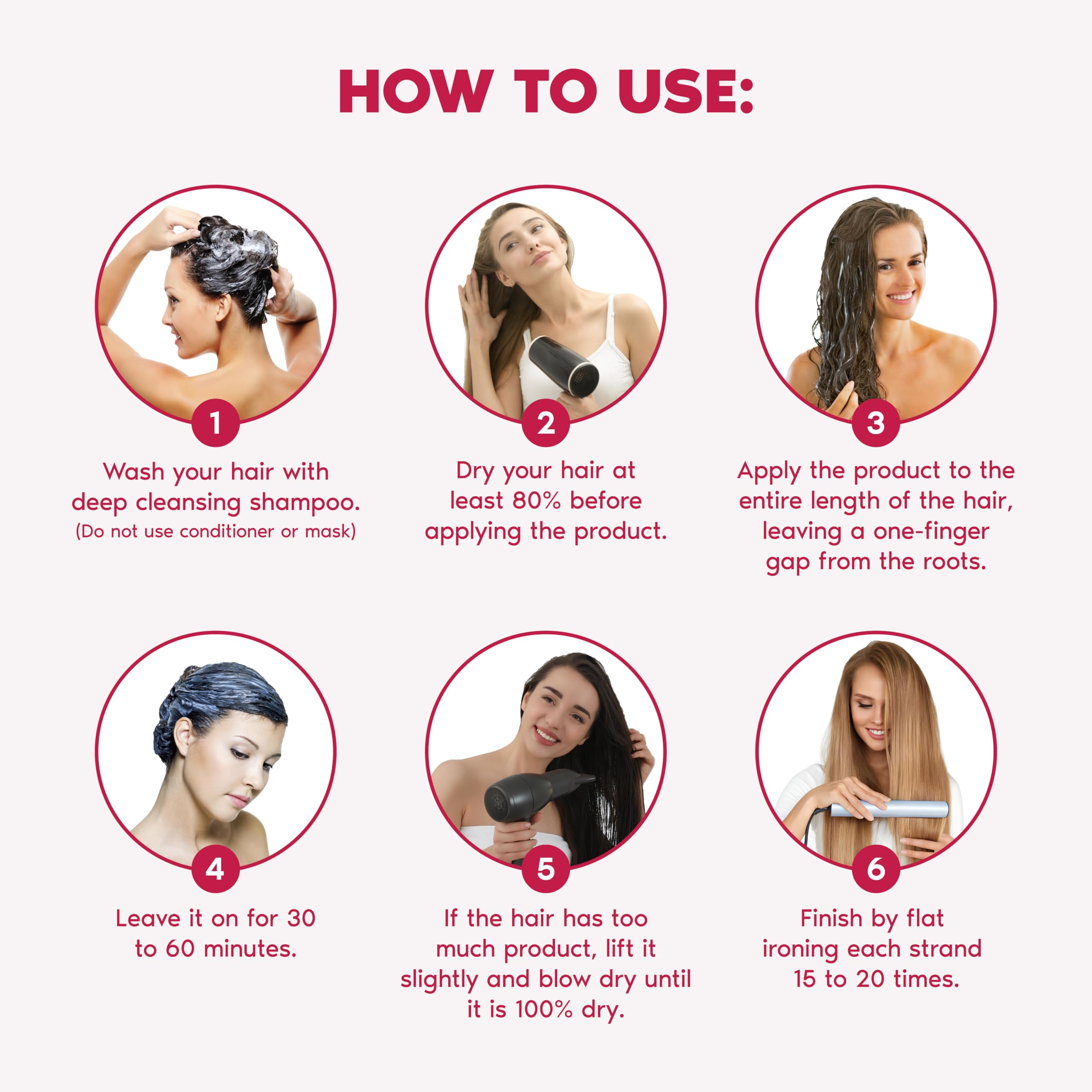 I Belli Capelli escala de tamaño del kit con manos para referencia