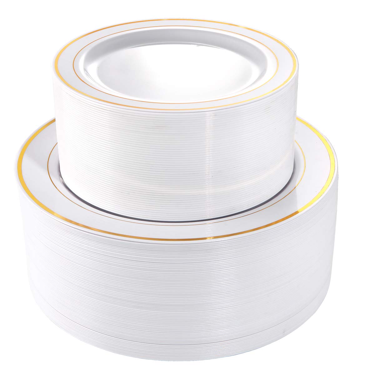 I00000 plato frontal dorado mostrando elegancia y fácil servicio