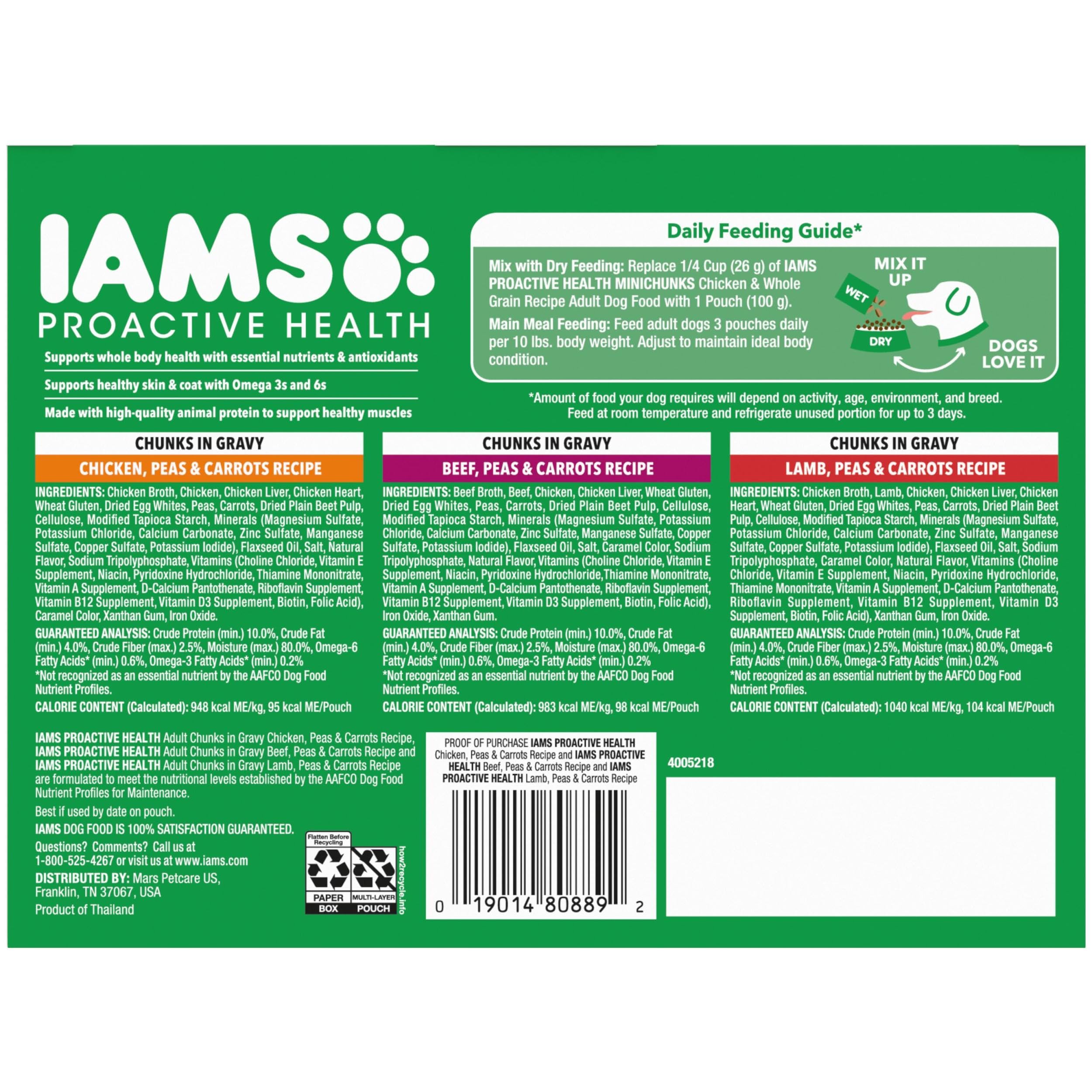IAMS perro comiendo en ambiente familiar para mostrar aceptación fácil