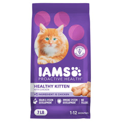 IAMS packaging frontal 7 lb mostrando la bolsa y beneficios nutricionales