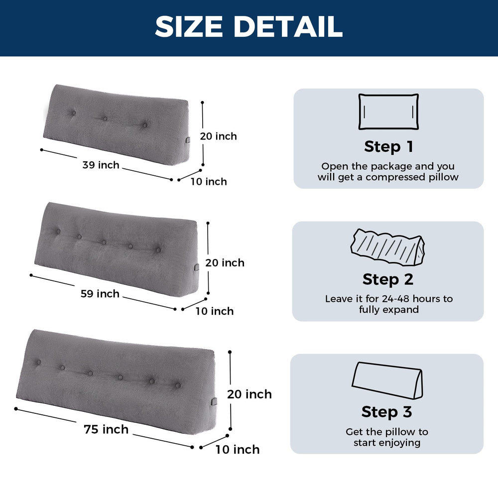 IASEAHK side profile wedge demonstrating incline and ergonomic support
