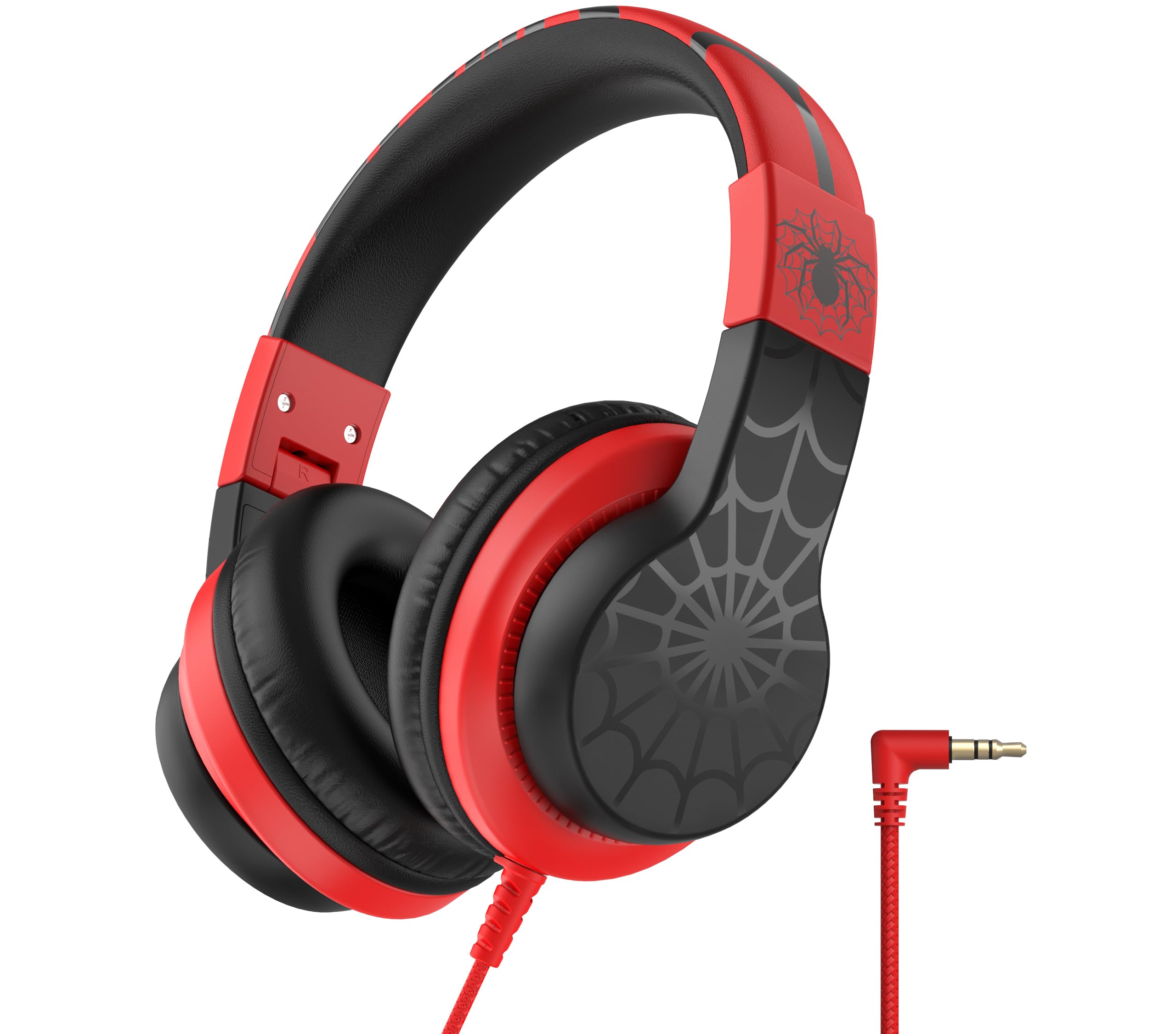 iClever HS19S front view showing headphones and packaging for easy identification and safety