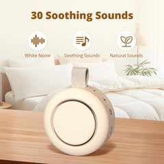iDealSleep colgado en cochecito demostrando uso en paseo para calmar bebé